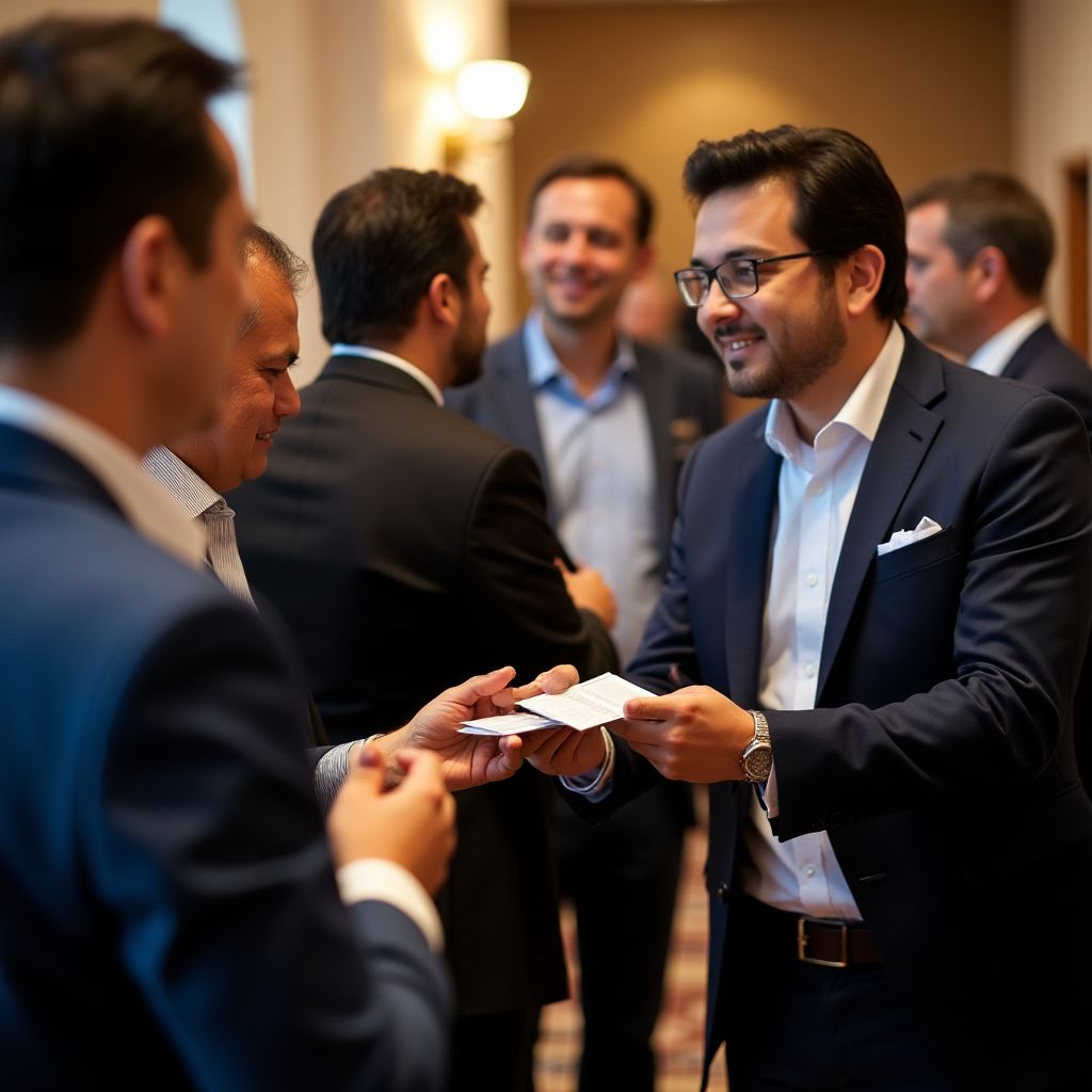 Evento de networking empresarial